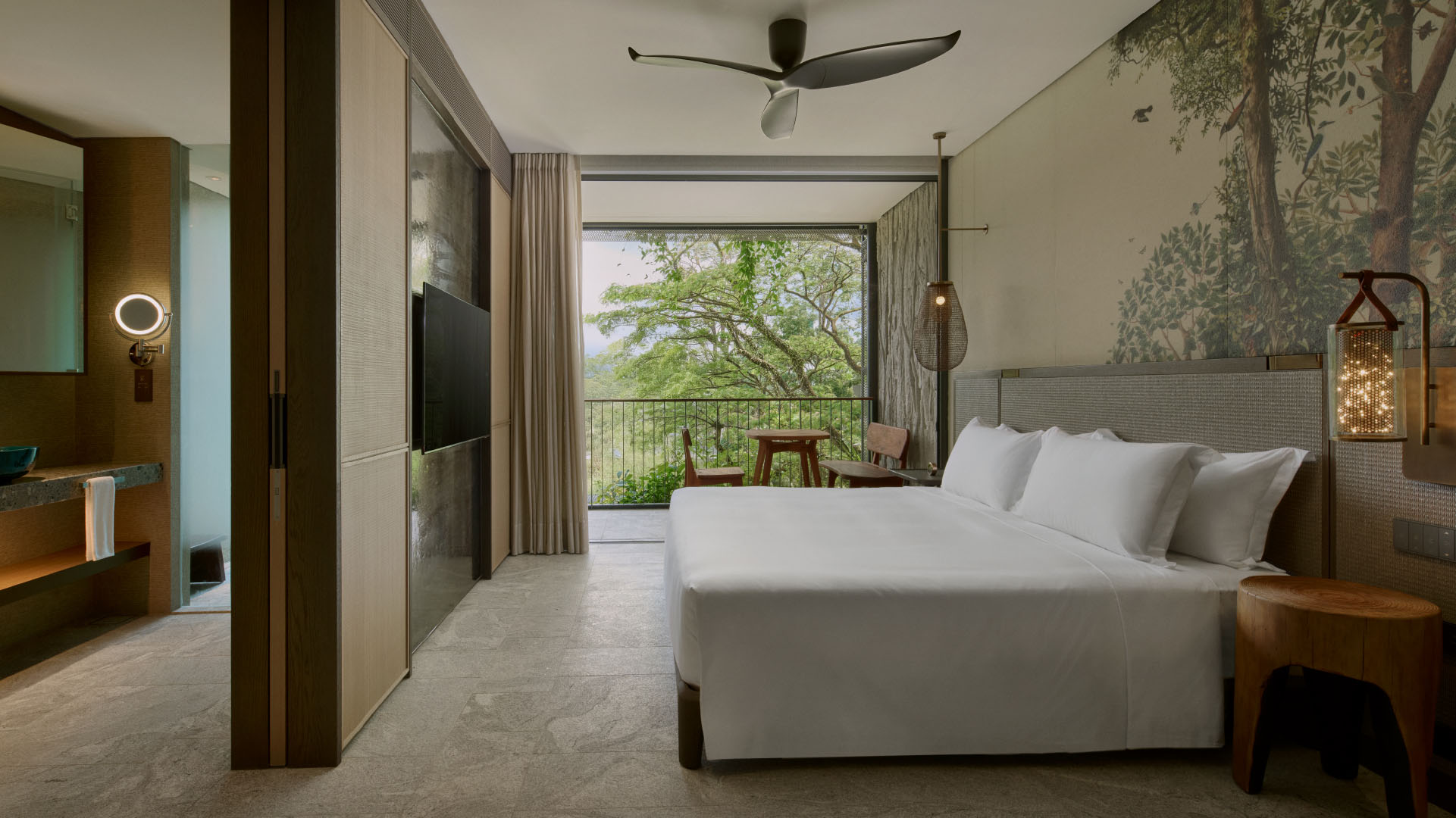 Created with families in mind, Family Retreat rooms offer a cozy king-size bed alongside a bunk bed.